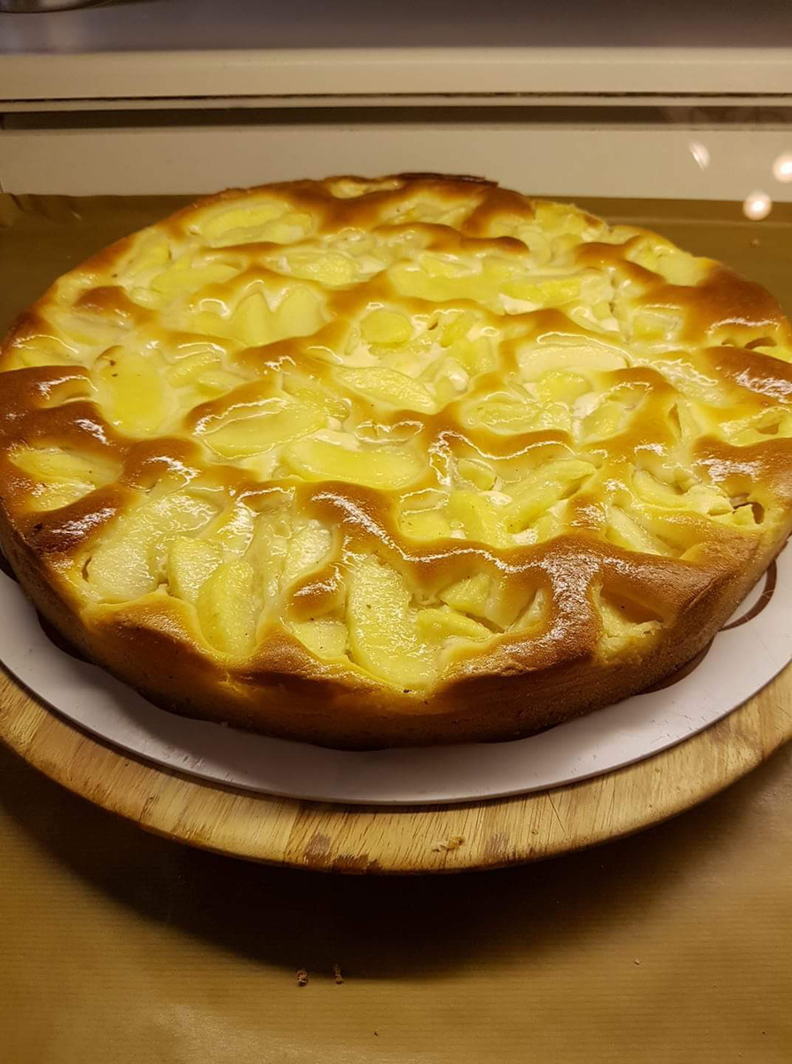 Kuchen des Café auf der Deele